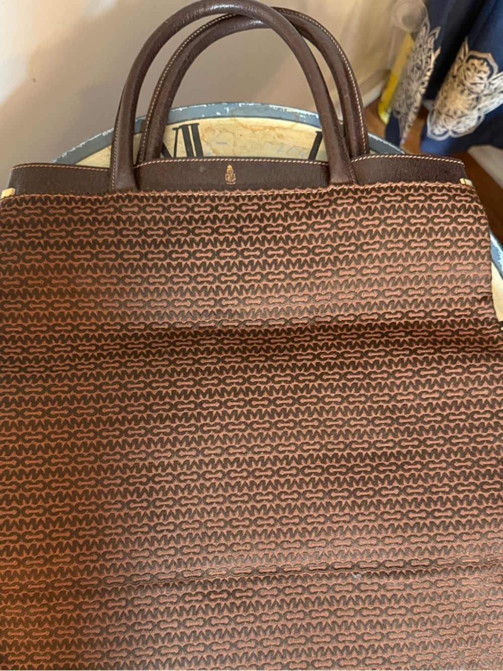 Vintage original Marc Cross / Italy large Tote Bag